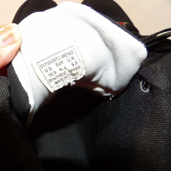 U.S. POLO ASSN. SHOES MEN BLACK‎ SYNTHETIC SUEDE 10.5 - Picture 6 of 6